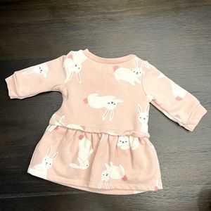 Old Navy Easter Bunny Sweatshirt Dress